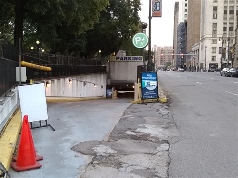 Parking At Grand Circus Detroit .